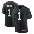 New York Jets David Bailey Legacy Black Alternate Game Player Jersey