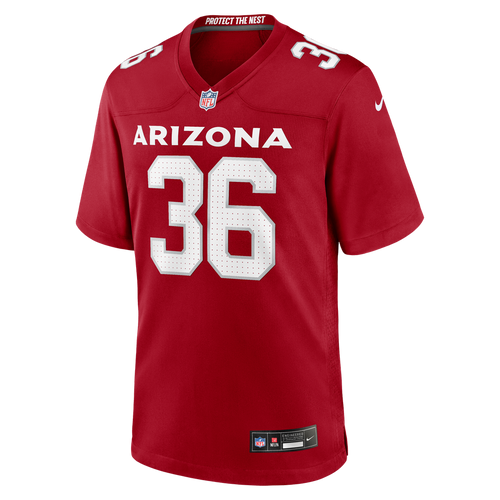 Arizona Cardinals Kitan Crawford Cardinal Team Game Jersey
