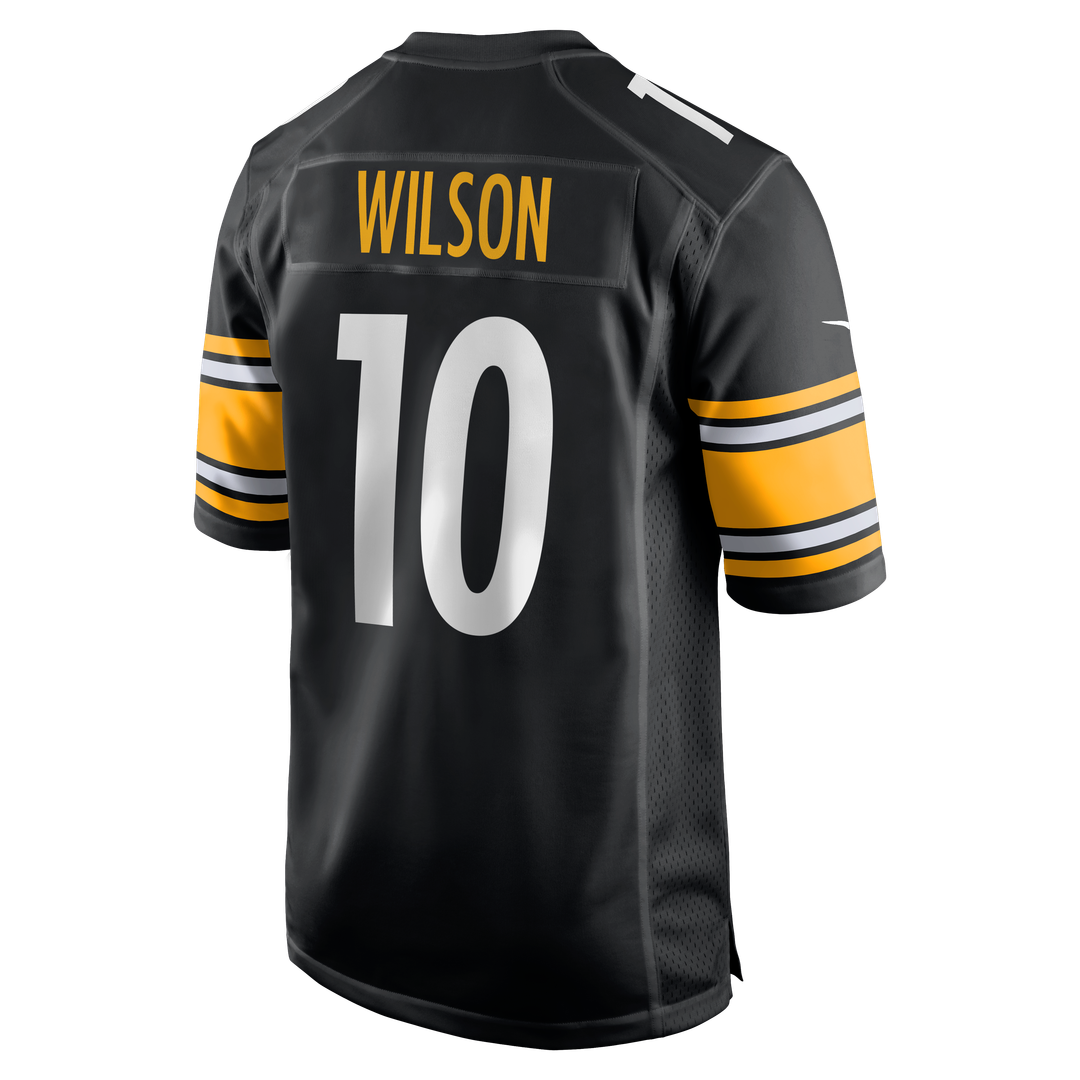 Pittsburgh Steelers Roman Wilson Black Game Player Jersey
