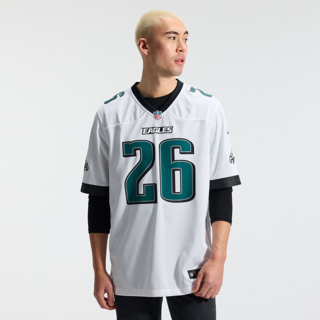 Philadelphia Eagles Saquon Barkley Kelly Green Alternate Game Jersey