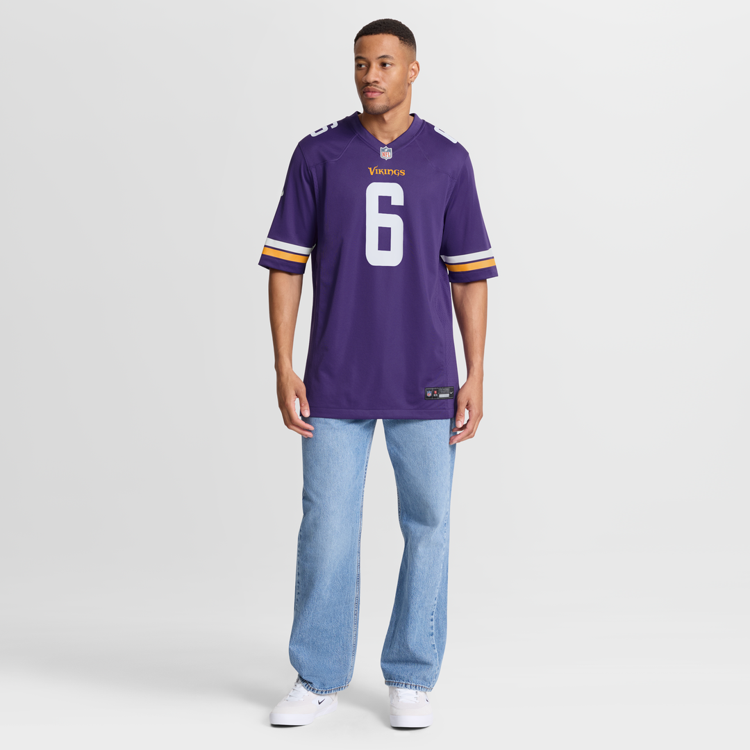 Minnesota Vikings Dwight McGlothern Purple Team Game Jersey