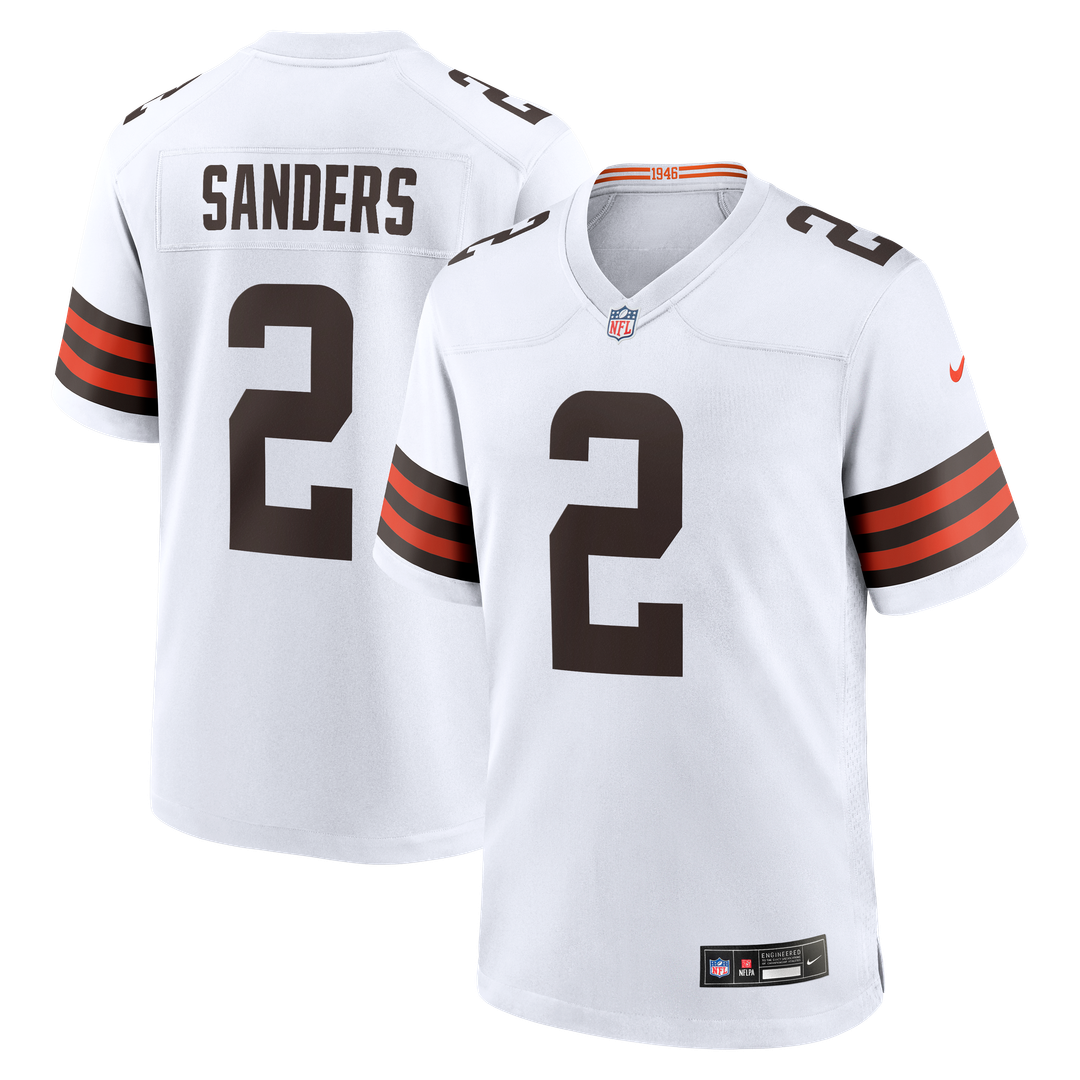 Cleveland Browns Shedeur Sanders Brown Game Jersey