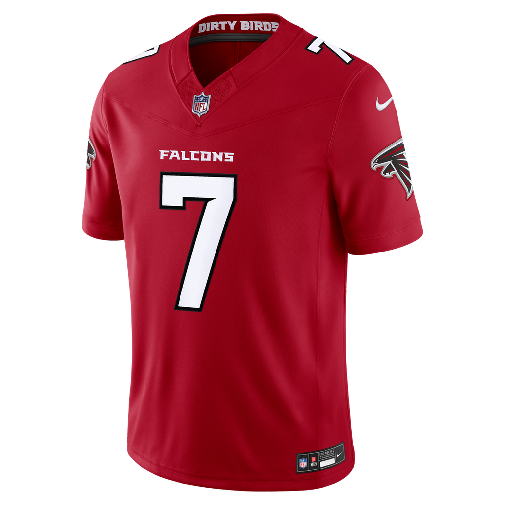 Atlanta Falcons Bijan Robinson Black Alternate Throwback Vapor F.U.S.E. Stitched Limited Jersey