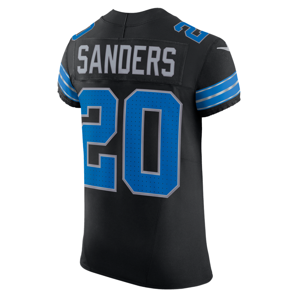 Detroit Lions Barry Sanders Blue Team Vapor F.U.S.E. Elite Jersey