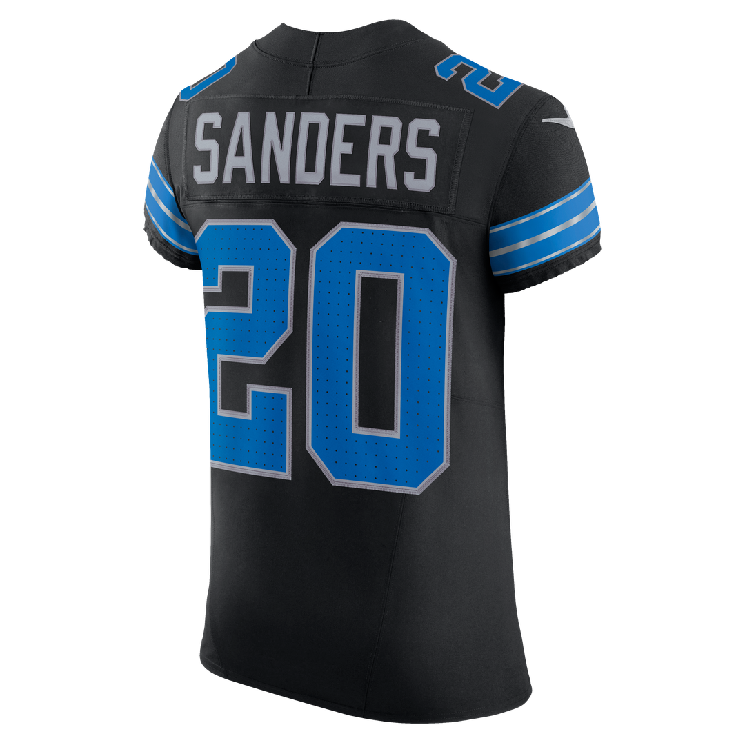 Detroit Lions Barry Sanders Blue Team Vapor F.U.S.E. Elite Jersey