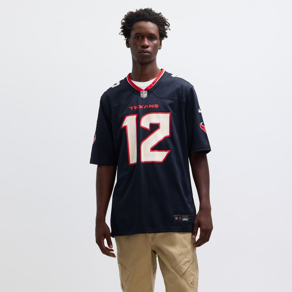 Houston Texans Nico Collins White Game Jersey
