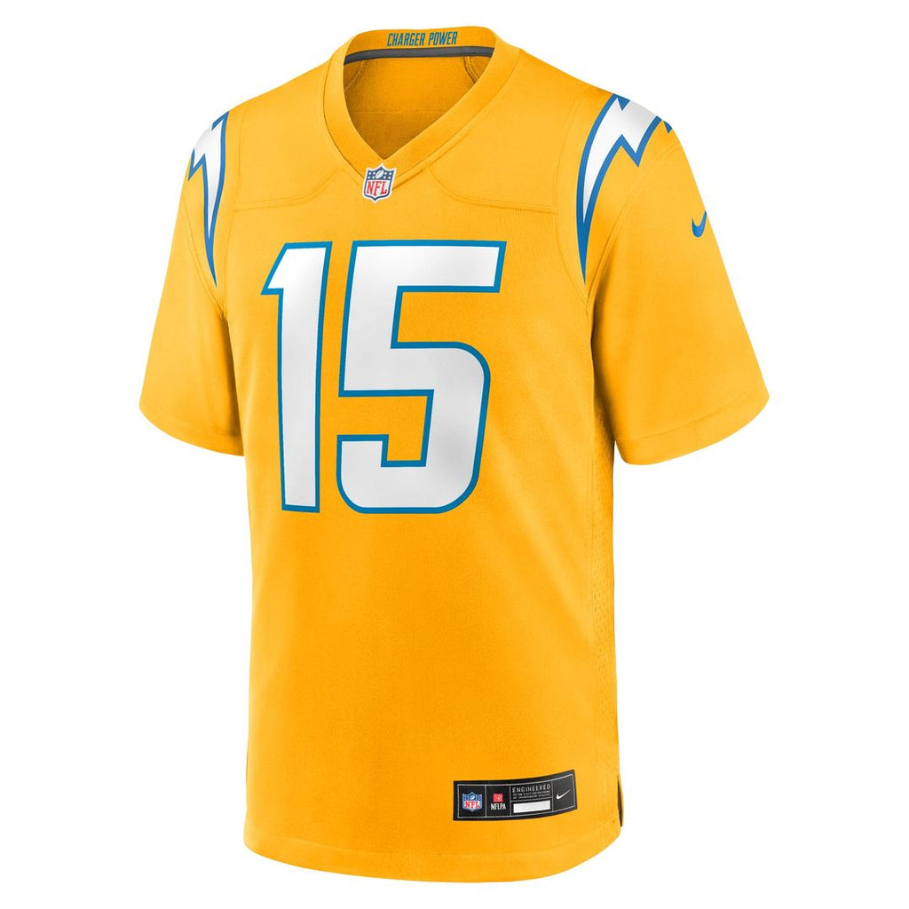 Los Angeles Chargers Ladd McConkey Navy Alternate Super Chargers Game Player Jersey
