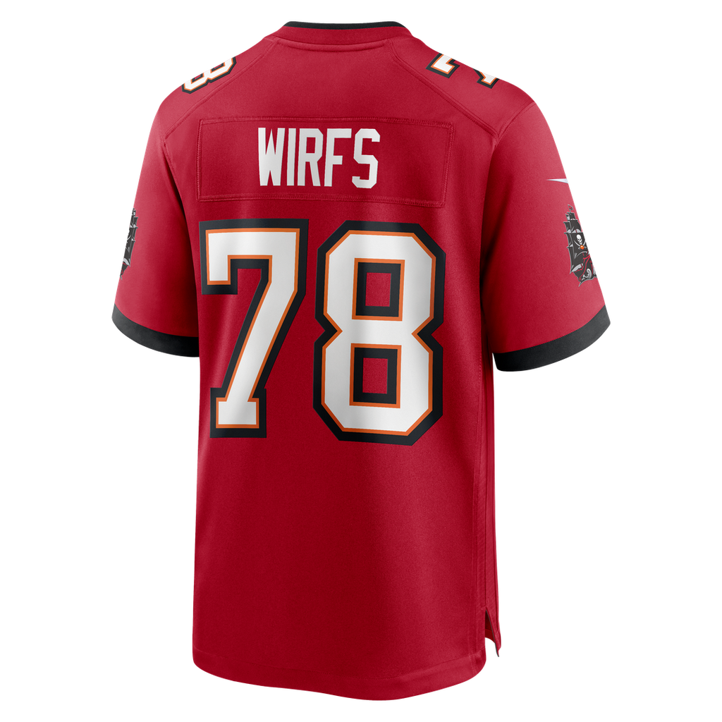 Tampa Bay Buccaneers Tristan Wirfs Orange Alternate Game Jersey