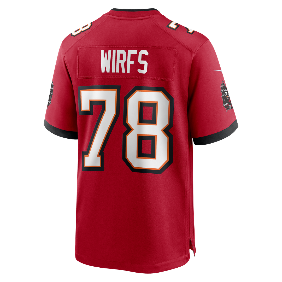 Tampa Bay Buccaneers Tristan Wirfs Orange Alternate Game Jersey