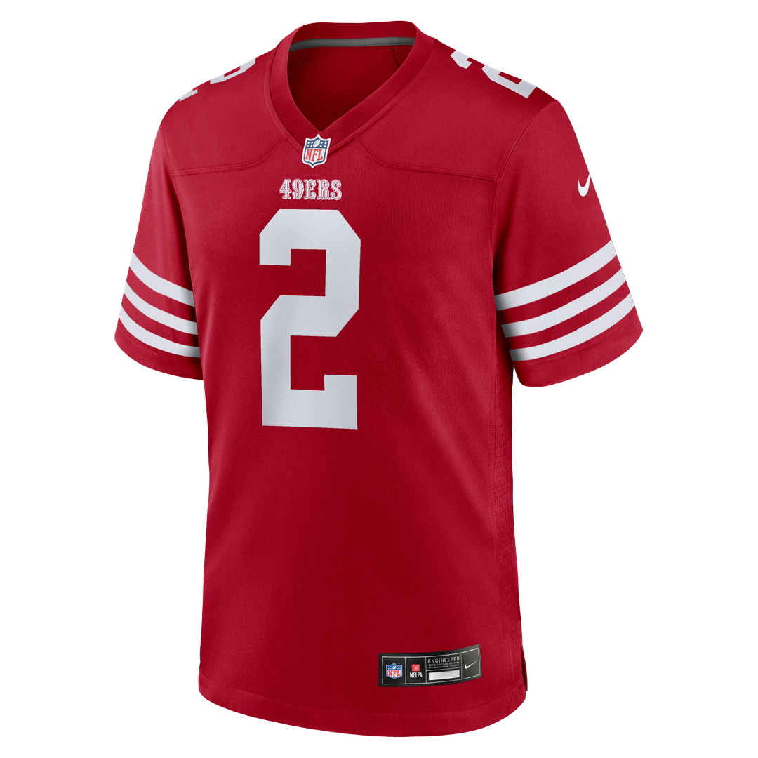 San Francisco 49ers Deommodore Lenoir Scarlet Game Jersey