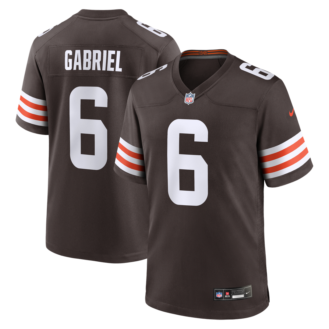 Cleveland Browns Dillon Gabriel Brown Team Game Jersey