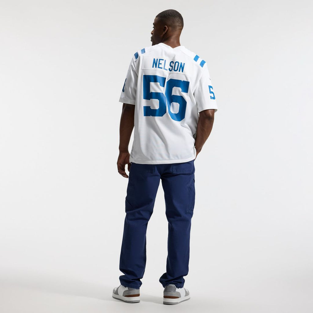 Indianapolis Colts Quenton Nelson White Game Player Jersey