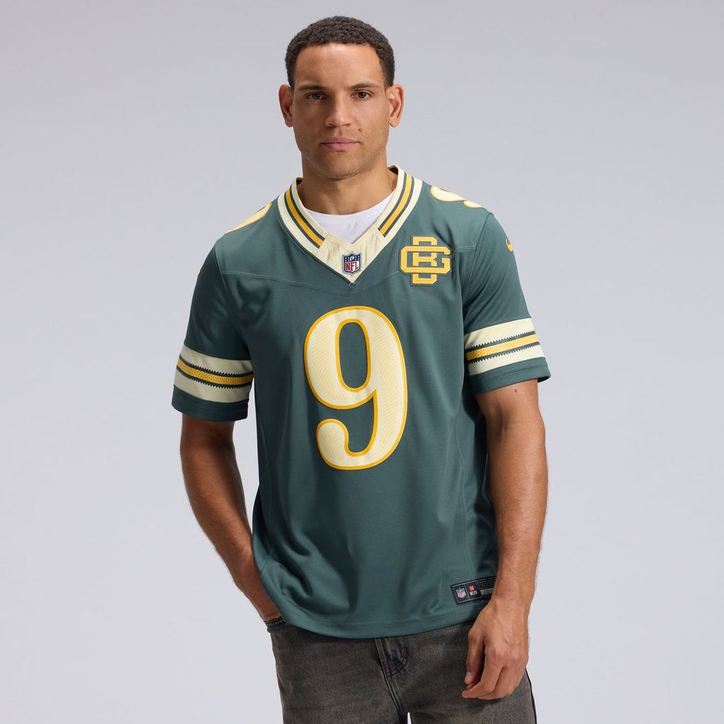 Green Bay Packers Christian Watson Green 2026 Rivalries Collection Stitched Limited Jersey