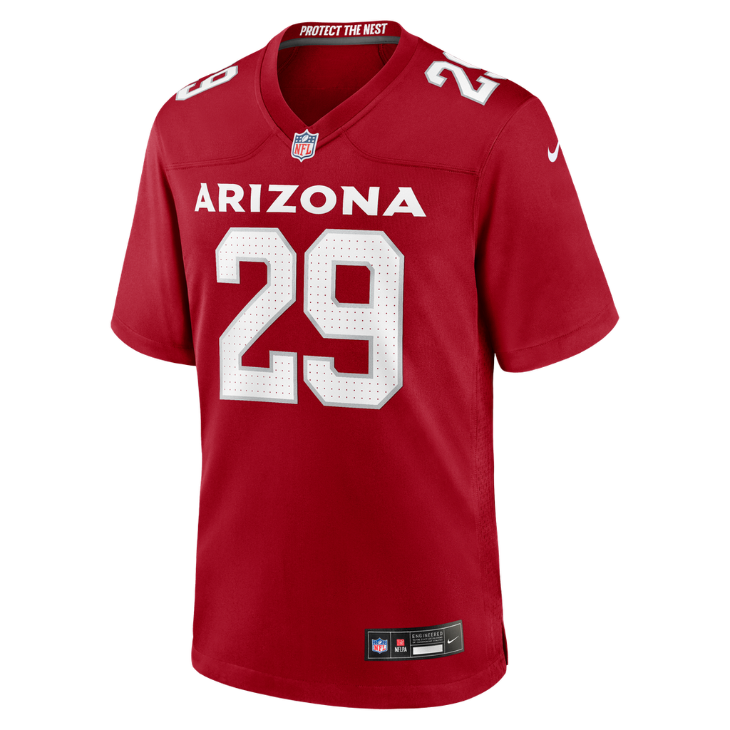 Arizona Cardinals Denzel Burke Cardinal Team Game Jersey