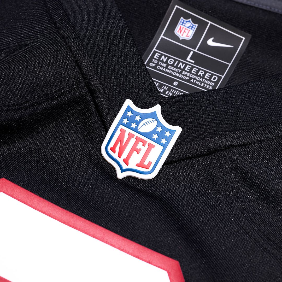 Atlanta Falcons Deion Sanders Black Retired Player Alternate Game Jersey
