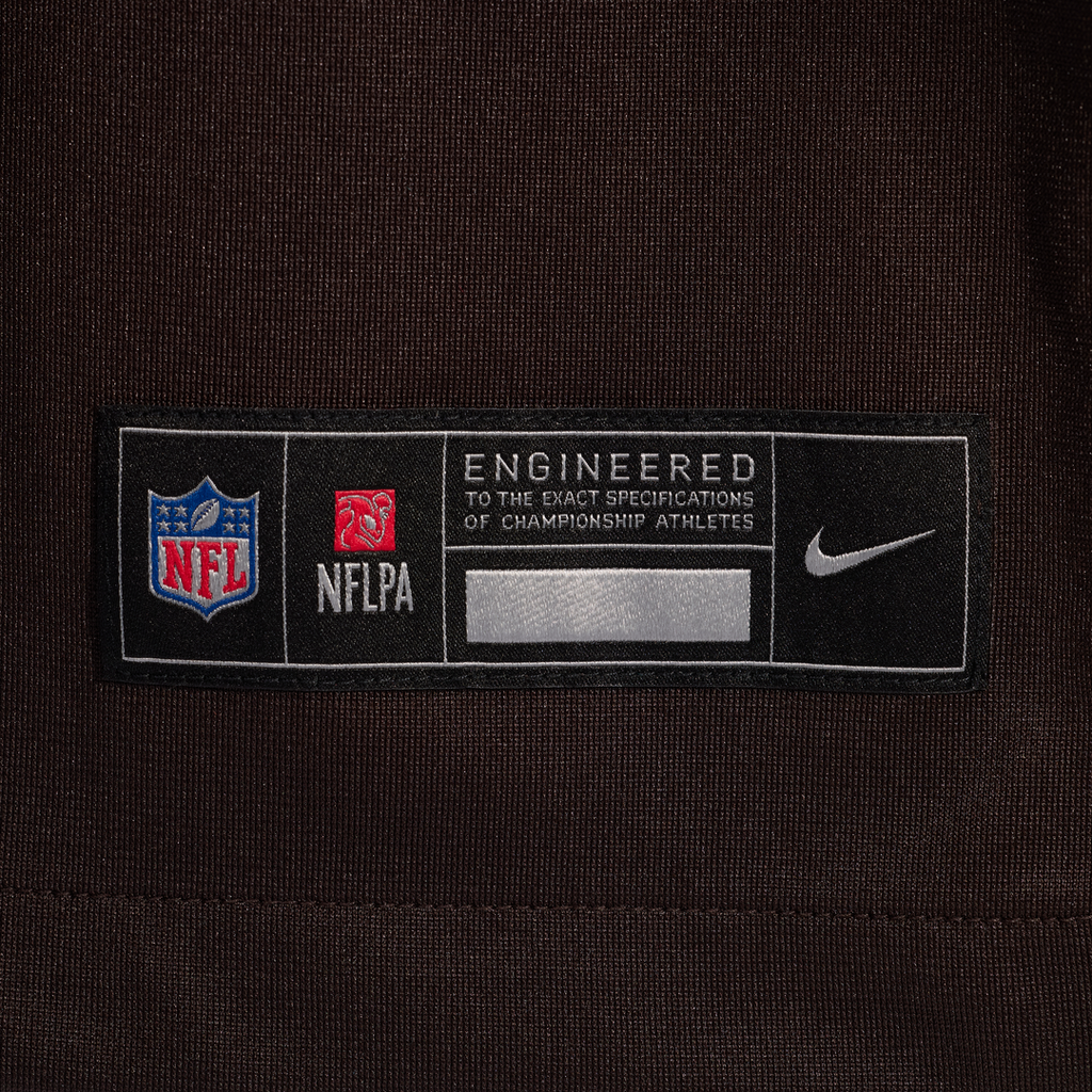 Cleveland Browns Joe Royer Brown Game Jersey