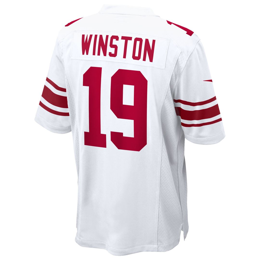 New York Giants Jameis Winston Royal Team Game Jersey