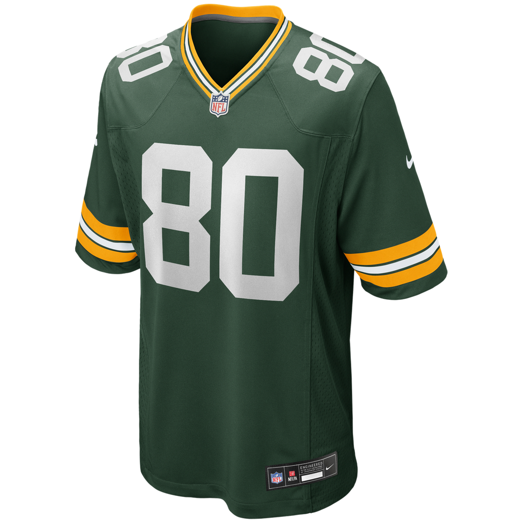 Green Bay Packers Donald Driver Green Game Retired Player Jersey