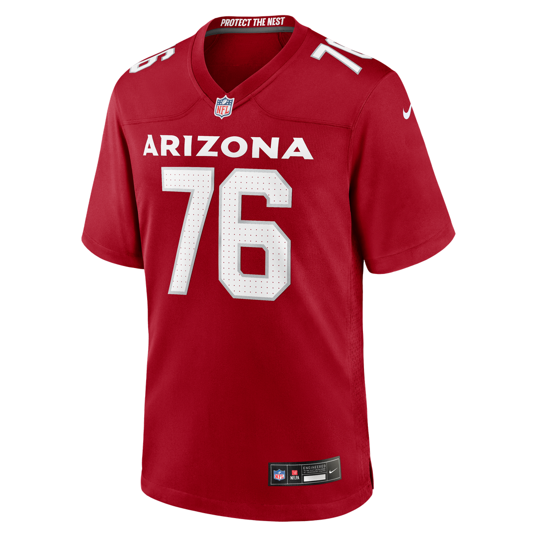 Arizona Cardinals Will Hernandez Cardinal Team Game Jersey