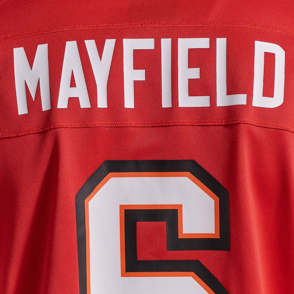 Tampa Bay Buccaneers Baker Mayfield Pewter Alternate Game Player Jersey