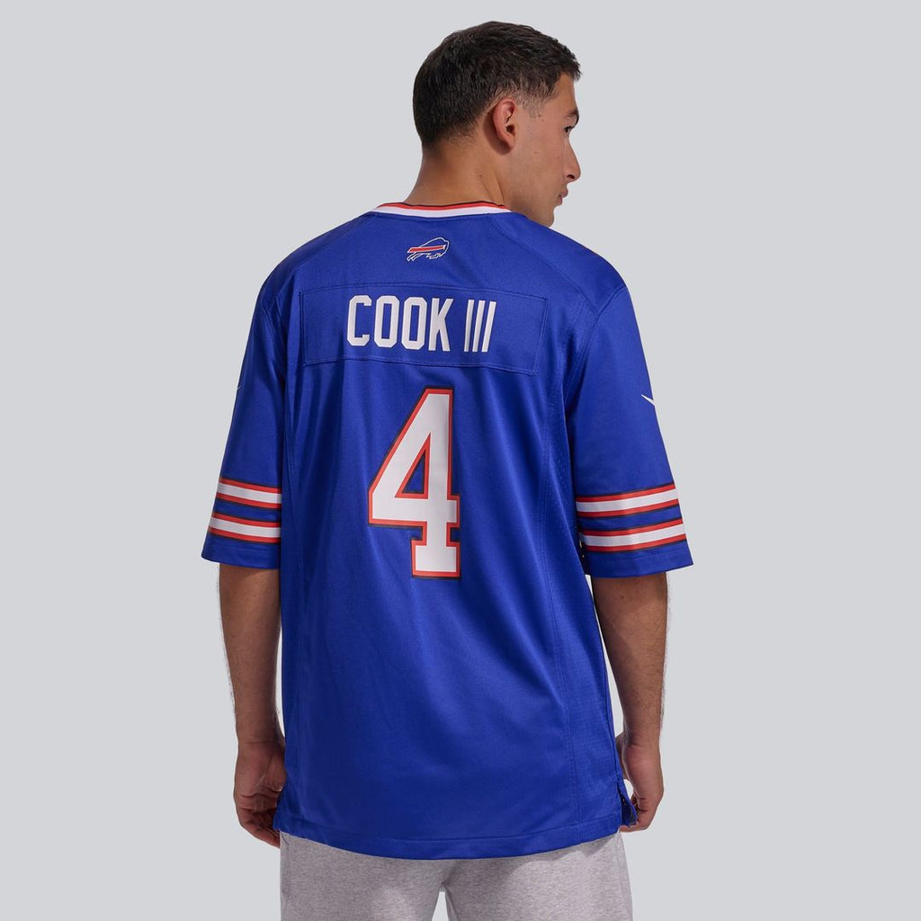Buffalo Bills James Cook III Gray Nickel City Game Jersey