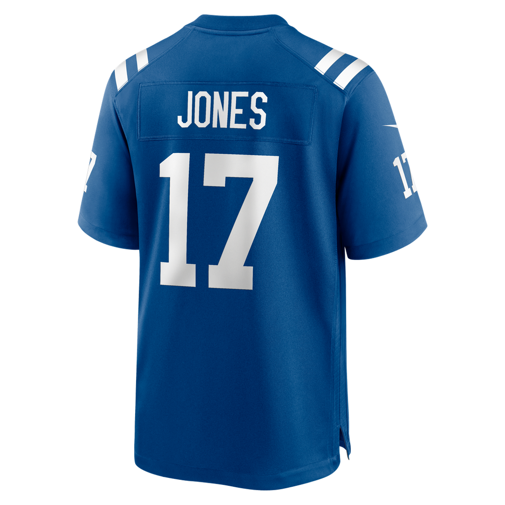 Indianapolis Colts Daniel Jones Royal Team Game Jersey