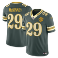 Green Bay Packers Xavier McKinney Green 2026 Rivalries Collection Stitched Limited Jersey