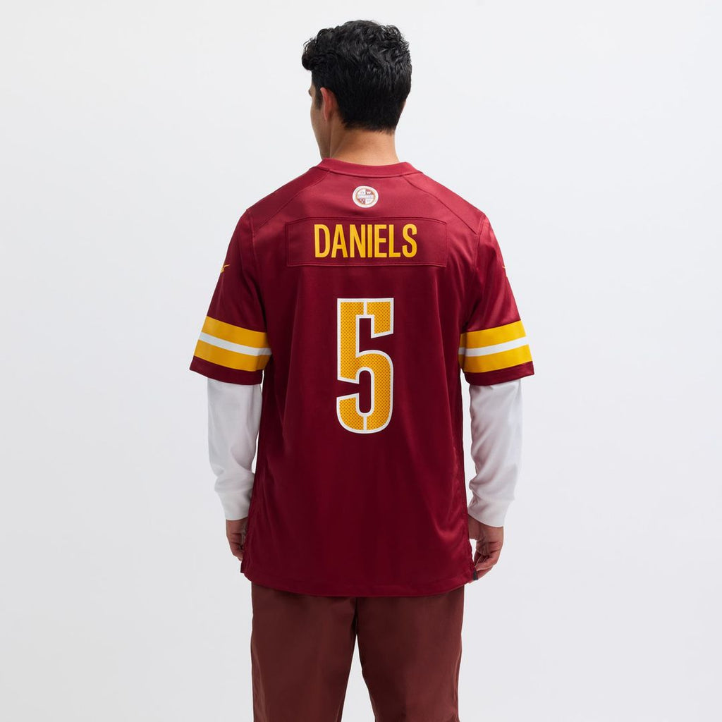 Washington Commanders Jayden Daniels Black Alternate Game Player Jersey