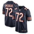 Chicago Bears Kiran Amegadjie Navy Game Jersey