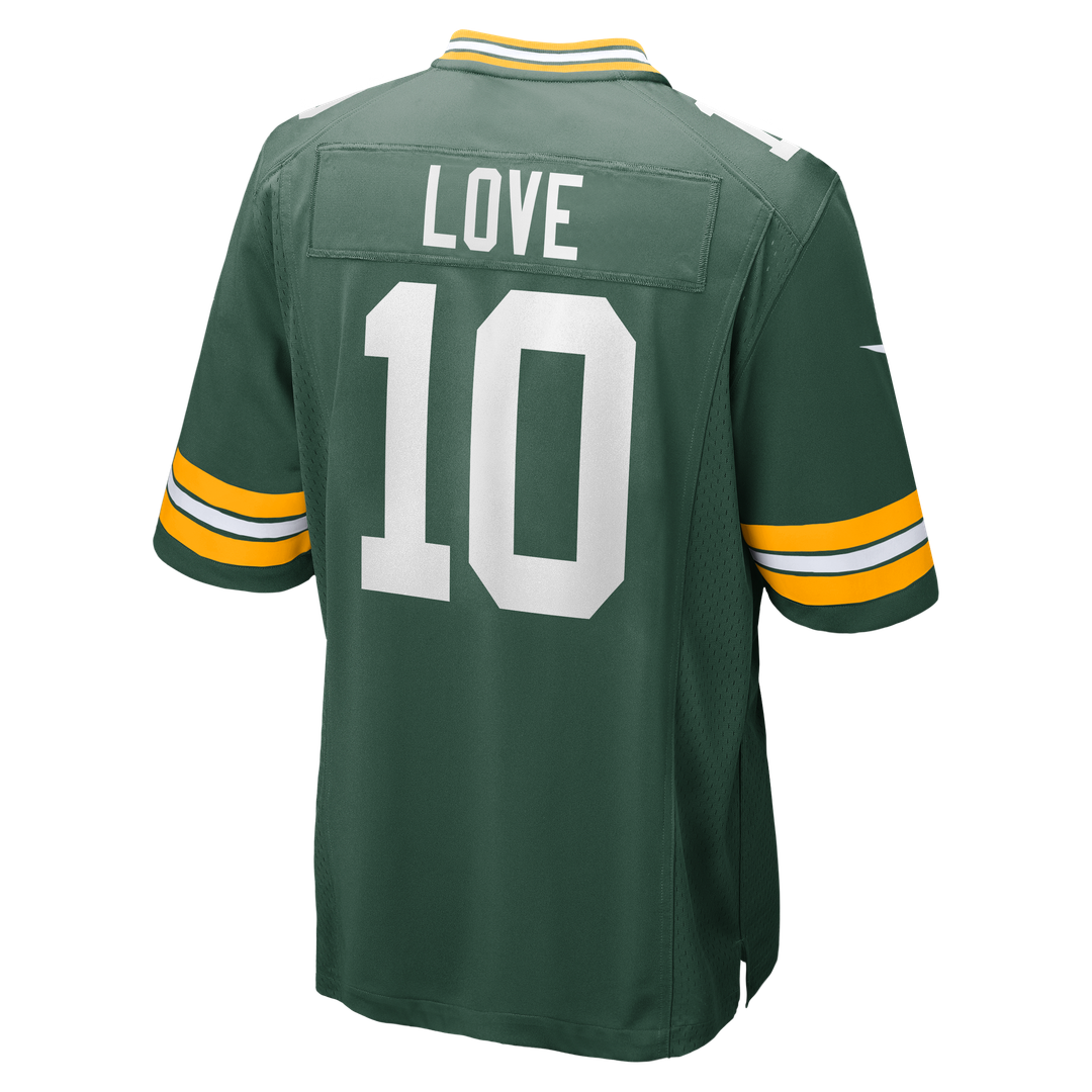 Green Bay Packers Jordan Love White Game Jersey