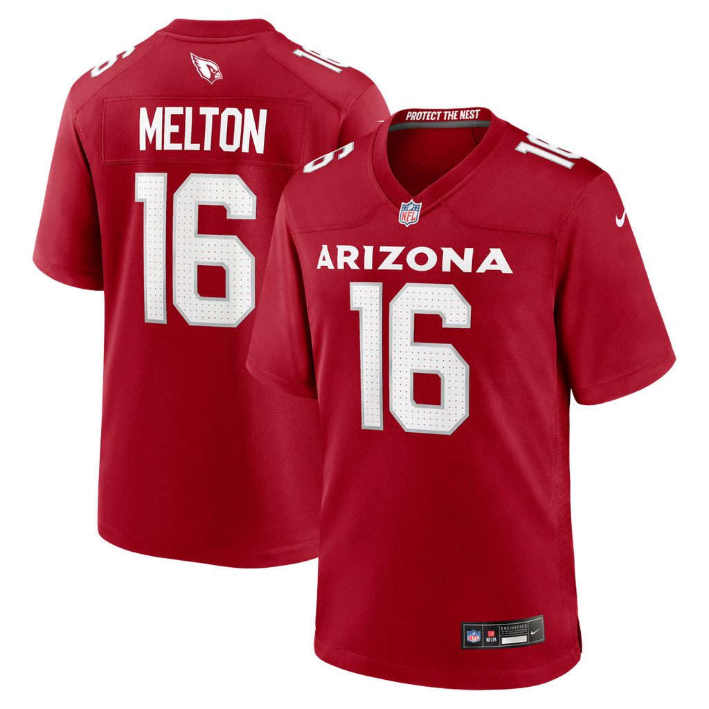 Arizona Cardinals Max Melton Cardinal Team Game Jersey