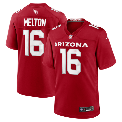 Arizona Cardinals Max Melton Cardinal Team Game Jersey