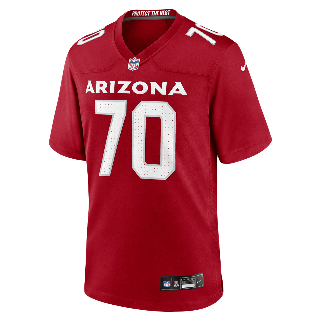 Arizona Cardinals Paris Johnson Jr. Cardinal Game Jersey