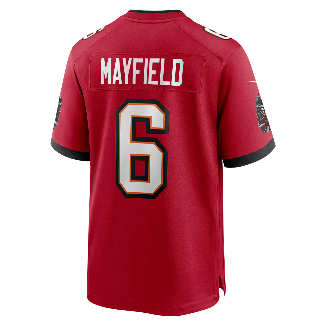 Tampa Bay Buccaneers Baker Mayfield Pewter Alternate Game Player Jersey