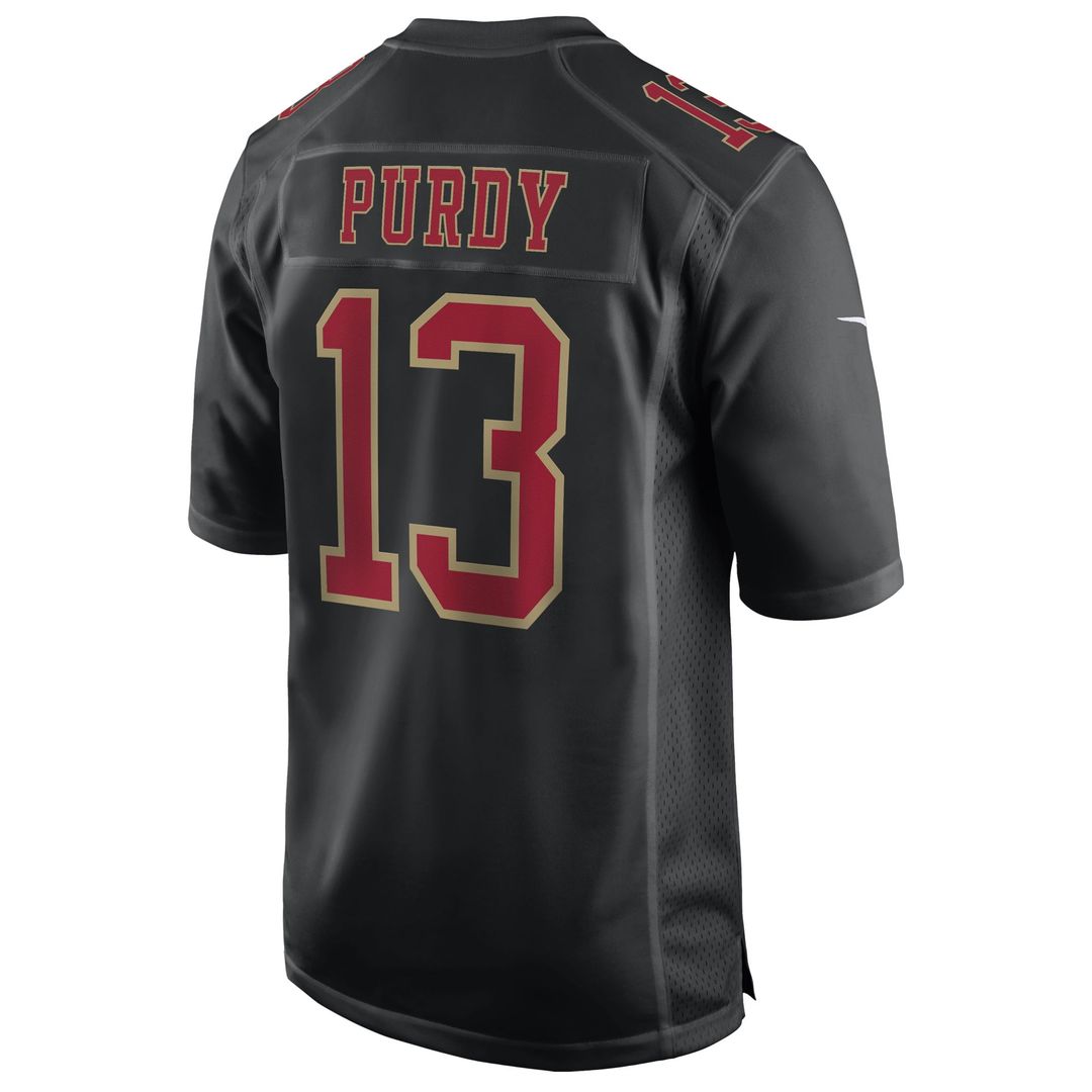 San Francisco 49ers Brock Purdy Tundra White Fashion Game Jersey