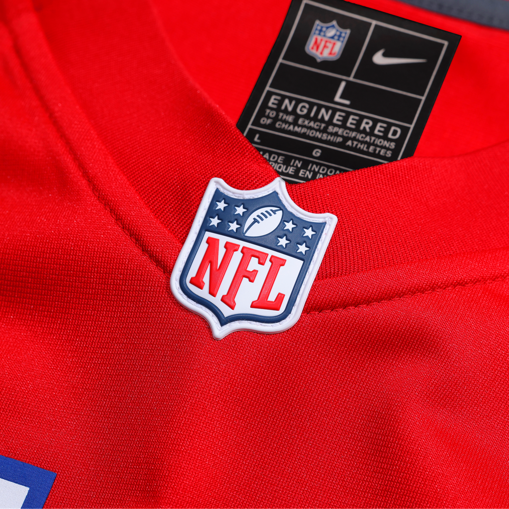 New England Patriots A.J. Brown Navy Team Game Jersey