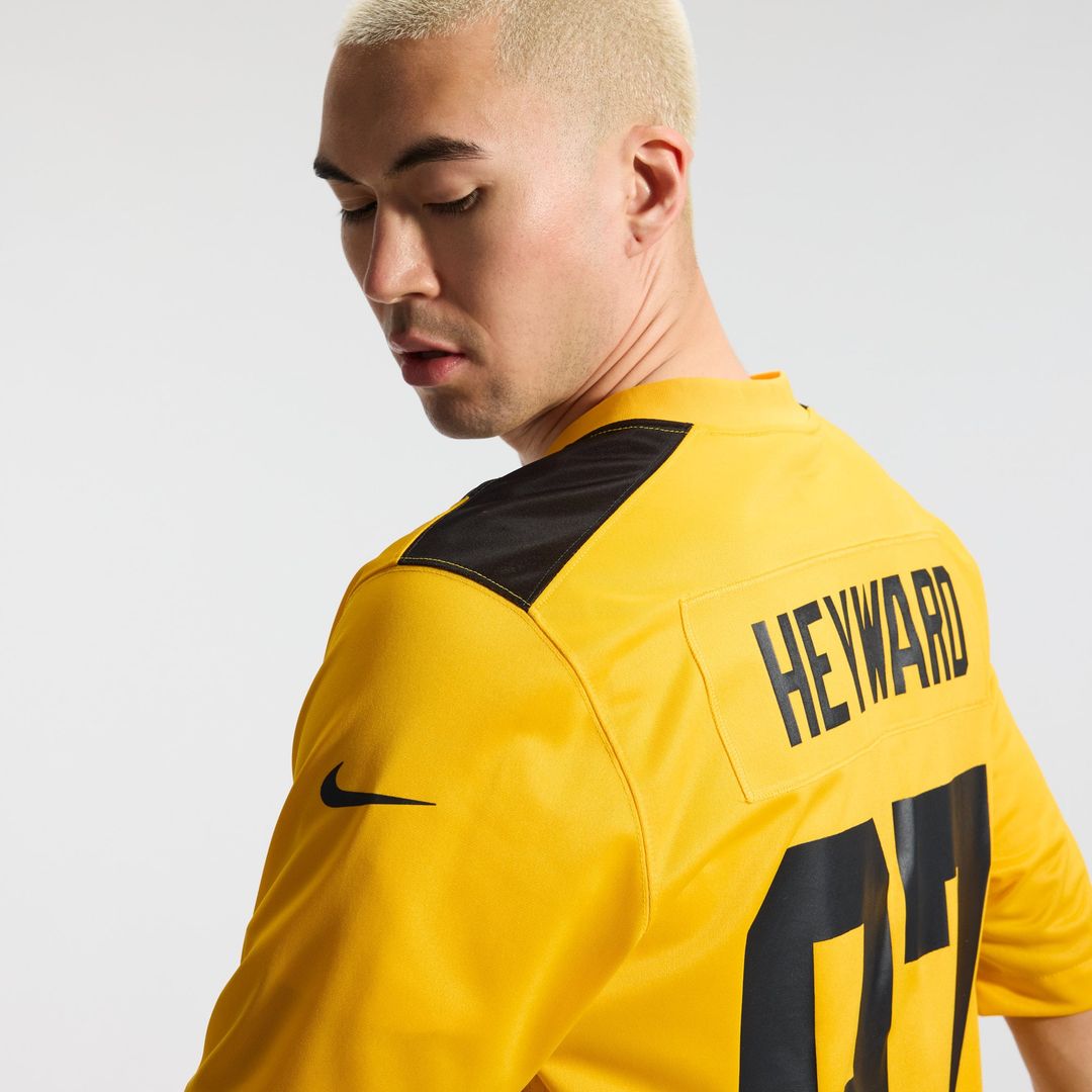 Pittsburgh Steelers Cameron Heyward Gold Alternate 1933 Throwback Game Jersey