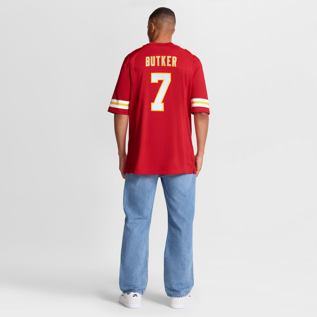 Kansas City Chiefs Harrison Butker Red Game Jersey