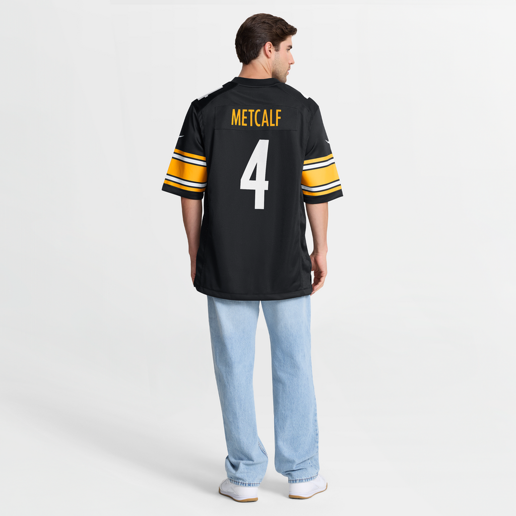 Pittsburgh Steelers DK Metcalf Gold Alternate 1933 Throwback Game Jersey