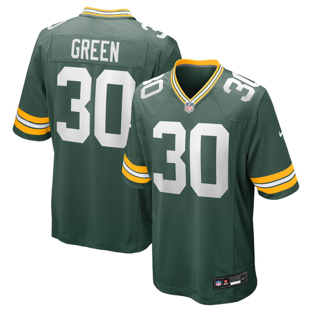 Green Bay Packers Ahman Green Green Team Retired Player Game Jersey