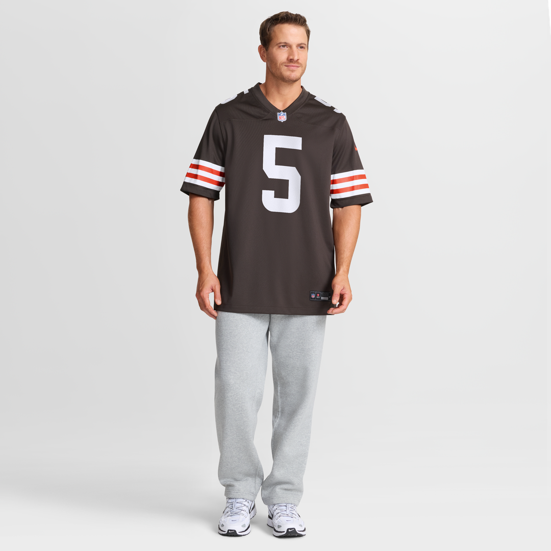 Cleveland Browns Quincy Williams Brown Team Game Jersey