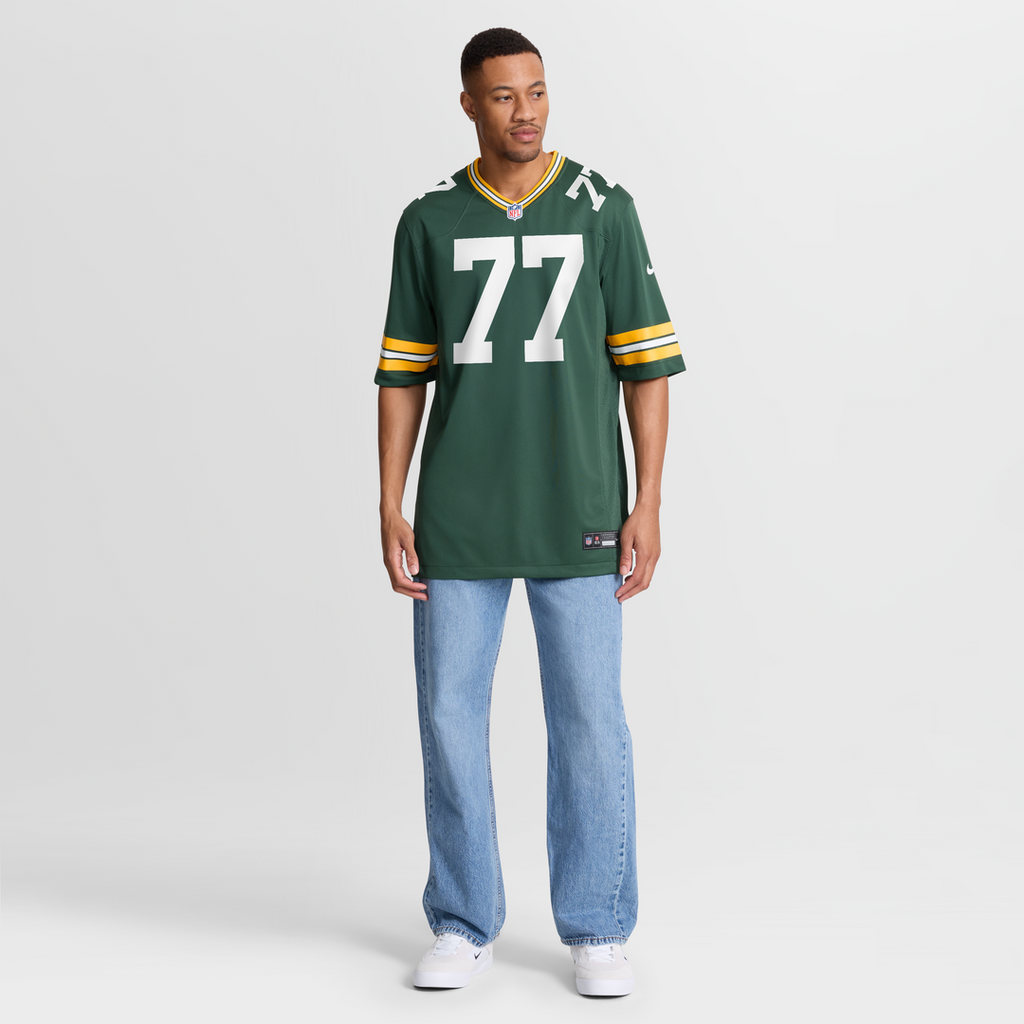 Green Bay Packers Jordan Morgan Green Player Game Jersey