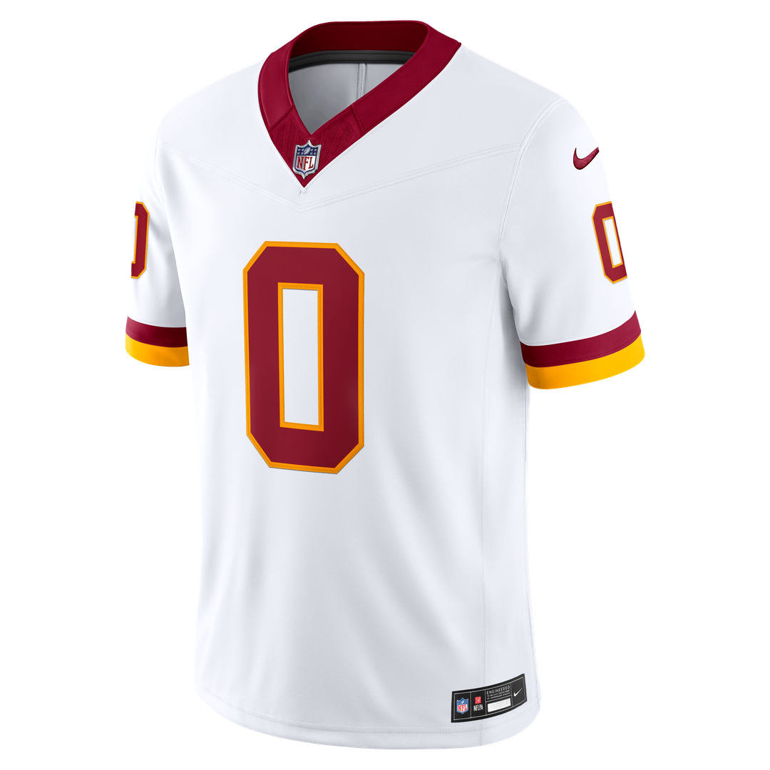 Washington Commanders Mike Sainristil White Vapor F.U.S.E. Stitched Limited Jersey