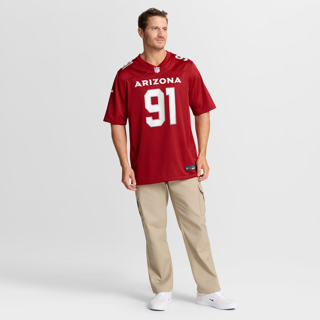 Arizona Cardinals L.J. Collier Cardinal Team Game Jersey