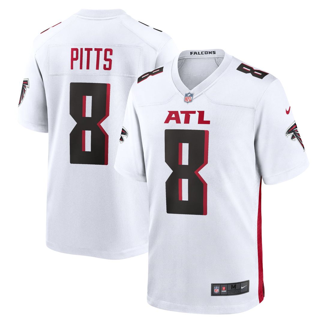 Atlanta Falcons Kyle Pitts Black Game Jersey