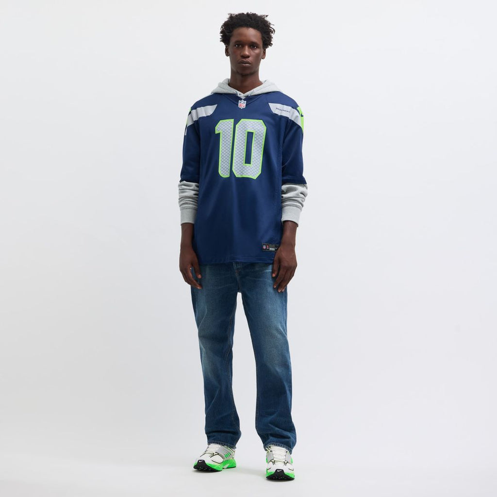 Seattle Seahawks Cooper Kupp College Navy Team Game Jersey