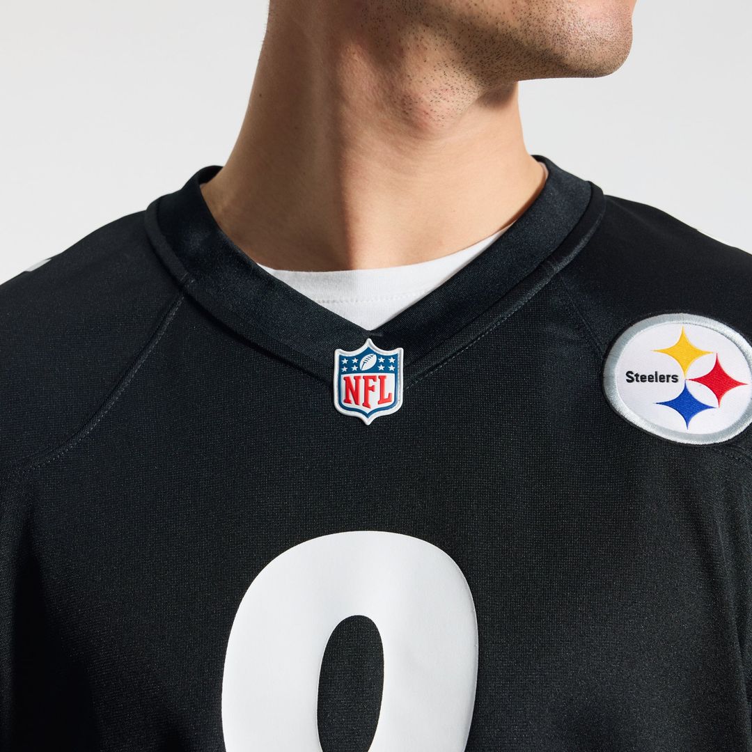 Pittsburgh Steelers Aaron Rodgers Gold Alternate 1933 Throwback Game Jersey