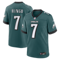 Philadelphia Eagles Kelee Ringo Midnight Green Team Game Jersey
