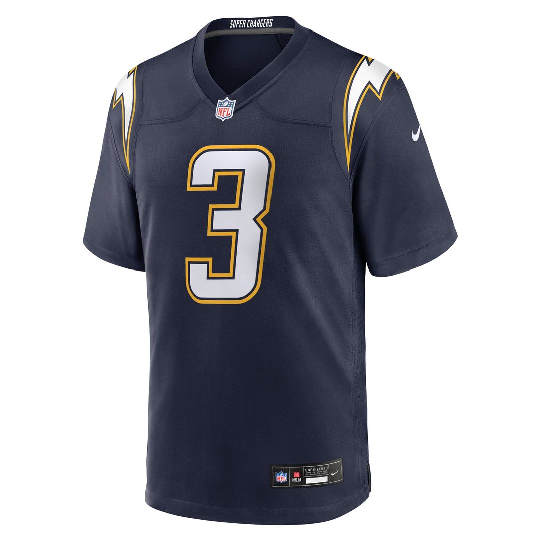 Los Angeles Chargers Derwin James Jr. Gold Alternate Charger Power Game Player Jersey