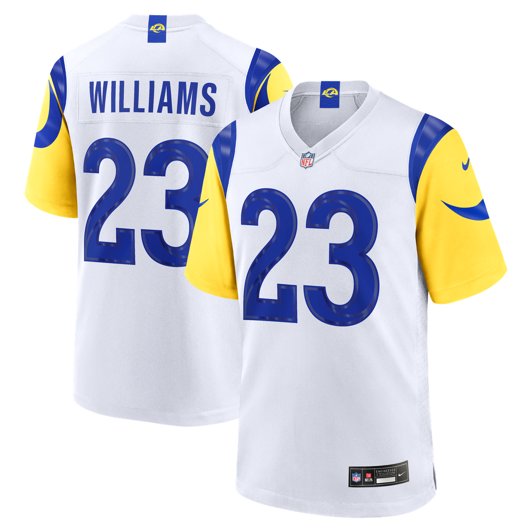 Los Angeles Rams Kyren Williams Classic Sol Game Jersey
